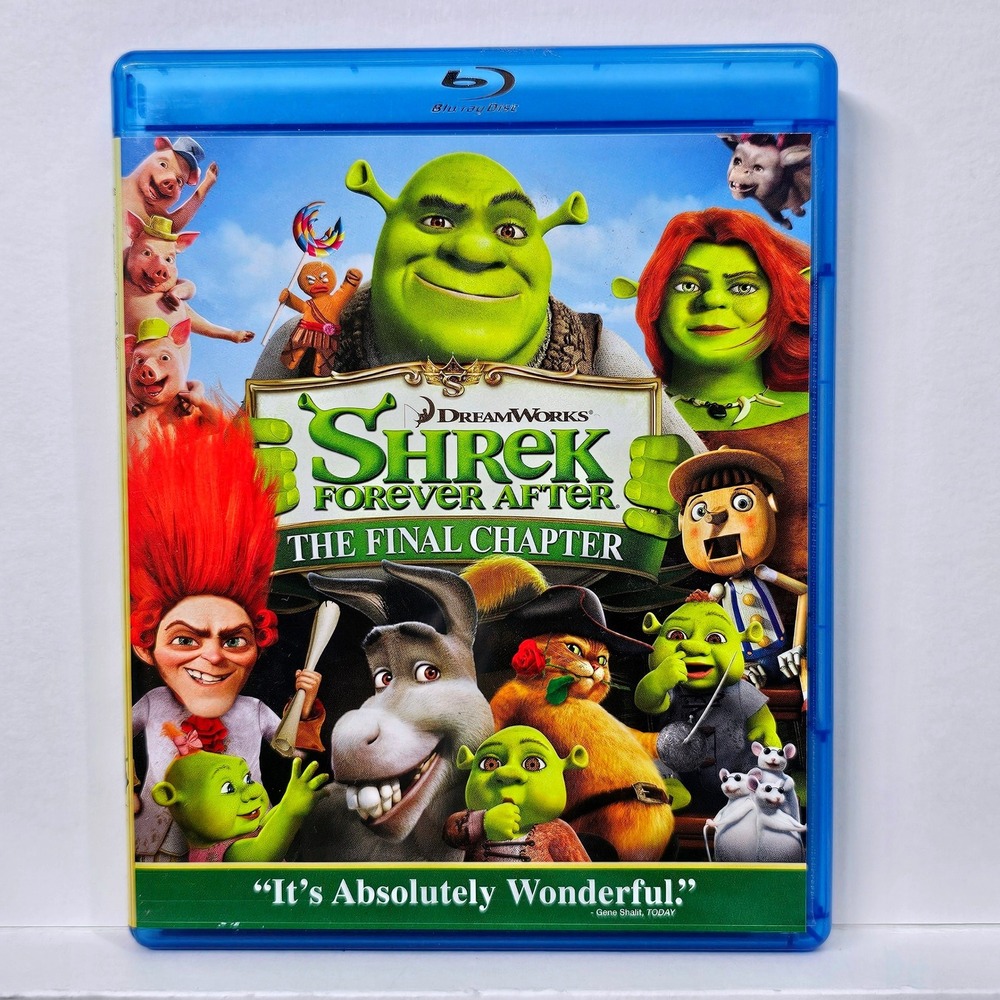Shrek Forever After The Final Chapter Blu-ray DreamWorks Animation‎ PG Movie